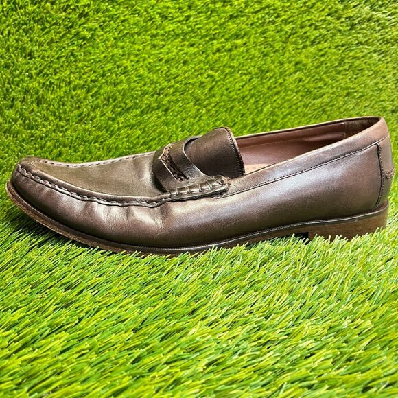 Cole Haan Grand OS Mens Size 11 Brown Casual Classic Penny Loafers Shoes main image 3